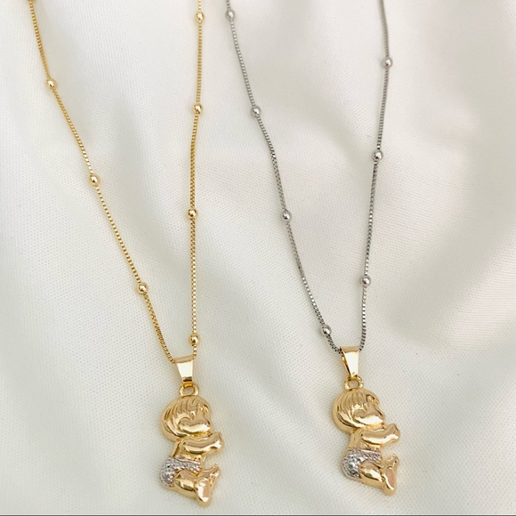 Baby Charm Necklace - Picture 3 of 12